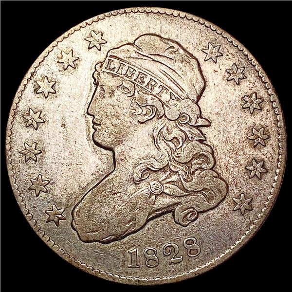 1828 Capped Bust Quarter CLOSELY UNCIRCULATED