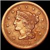 1857 Braided Hair Large Cent CLOSELY UNCIRCULATED
