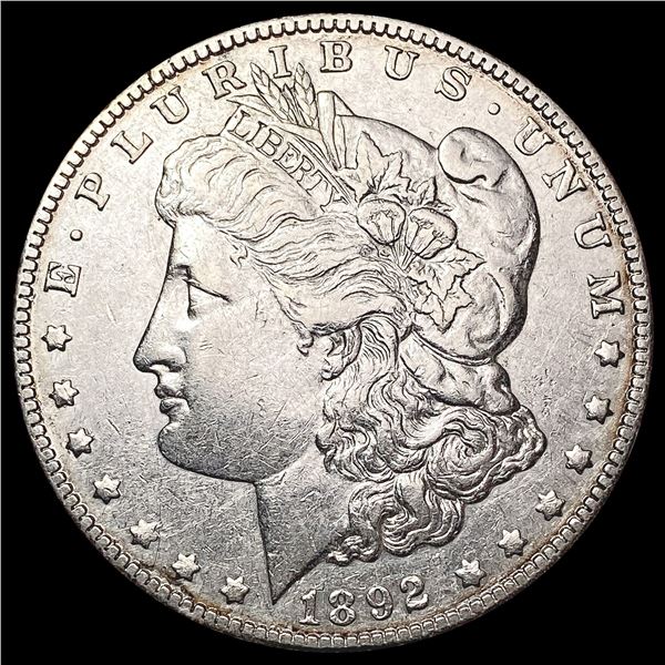 1892-O Morgan Silver Dollar CLOSELY UNCIRCULATED