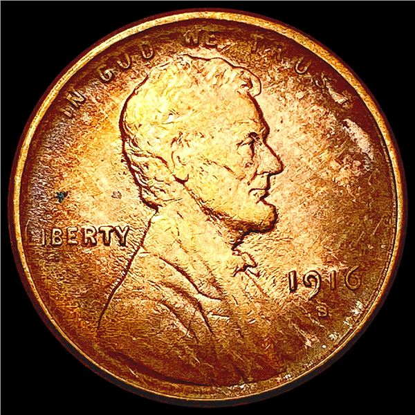 1916-S Wheat Cent UNCIRCULATED