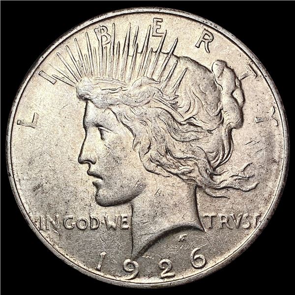 1926-D Silver Peace Dollar CLOSELY UNCIRCULATED