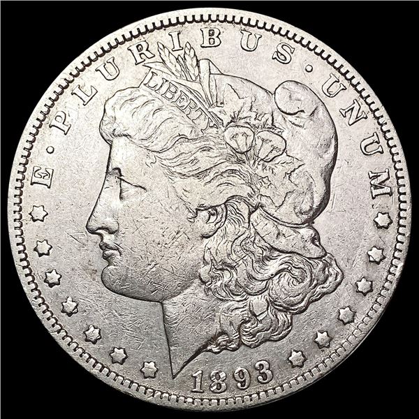 1893-O Morgan Silver Dollar NEARLY UNCIRCULATED
