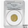 1913-D Buffalo Nickel PCGS MS53 Ty 1
