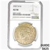1927-D Silver Peace Dollar NGC AU58