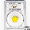 Image 1 : 2016-W 1/10oz. Gold Mercury 10C PCGS SP70 FS