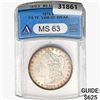 Image 1 : 1878 7/8TF Morgan Silver Dollar ANACS MS63 VAM-33 Weak