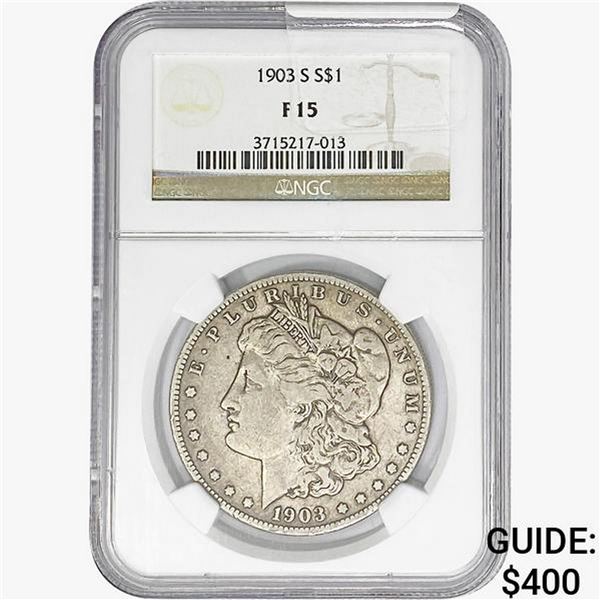 1903-S Morgan Silver Dollar NGC F15