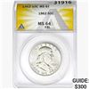 1962 Franklin Half Dollar ANACS MS64 FBL