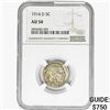 1914-D Buffalo Nickel NGC AU50