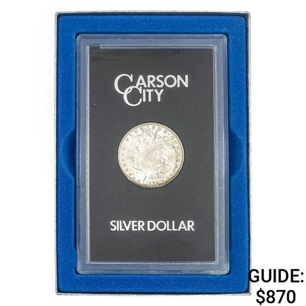 1884-CC Morgan Silver Dollar GSA UNC