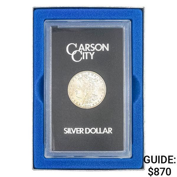 1884-CC Morgan Silver Dollar GSA UNC