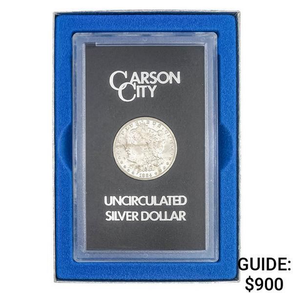 1884-CC Morgan Silver Dollar GSA UNC