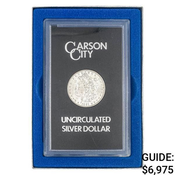 1891-CC Morgan Silver Dollar GSA UNC