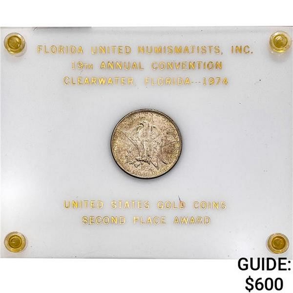 1934 BU Texas Half Dollar; 1974 FUN 2nd Place Award