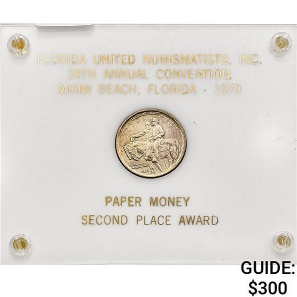 1925 Stone Mountain Half Dollar; 1979 FUN 2nd Place Award