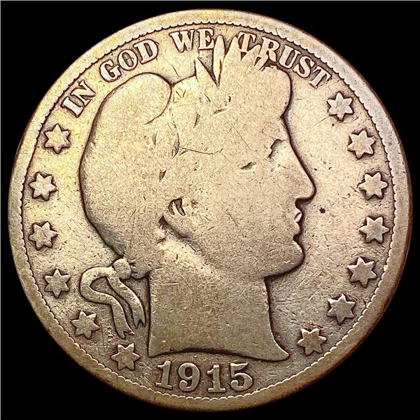 1915 Barber Half Dollar NICELY CIRCULATED