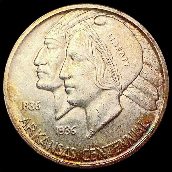 1936 Arkansas Half Dollar CHOICE BU