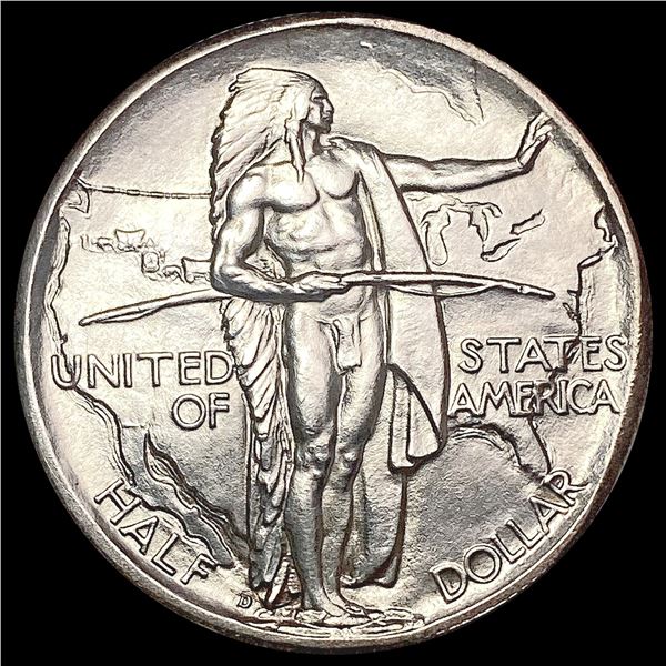 1937 Oregon Trail Half Dollar GEM BU