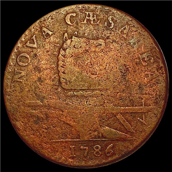 1786 Nova Caesura Colonial Copper NICELY CIRCULATED