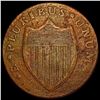 Image 2 : 1786 Nova Caesura Colonial Copper NICELY CIRCULATED