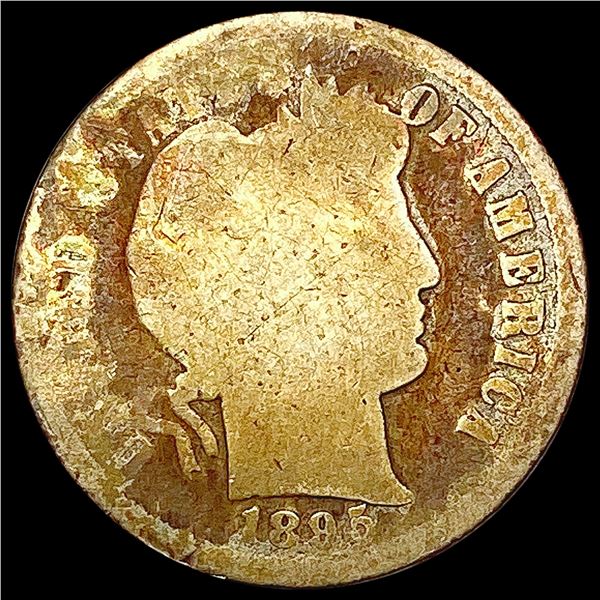 1895-S Barber Dime NICELY CIRCULATED