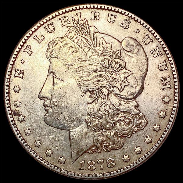 1878 Morgan Silver Dollar CLOSELY UNCIRCULATED