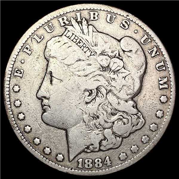 1884-CC Morgan Silver Dollar NICELY CIRCULATED