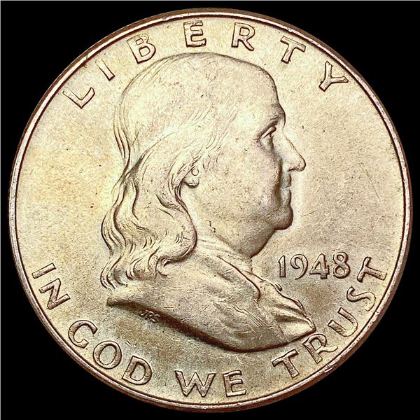 1948 Franklin Half Dollar CLOSELY UNCIRCULATED