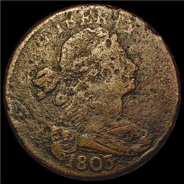 1803 Draped Bust Large Cent NICELY CIRCULATED