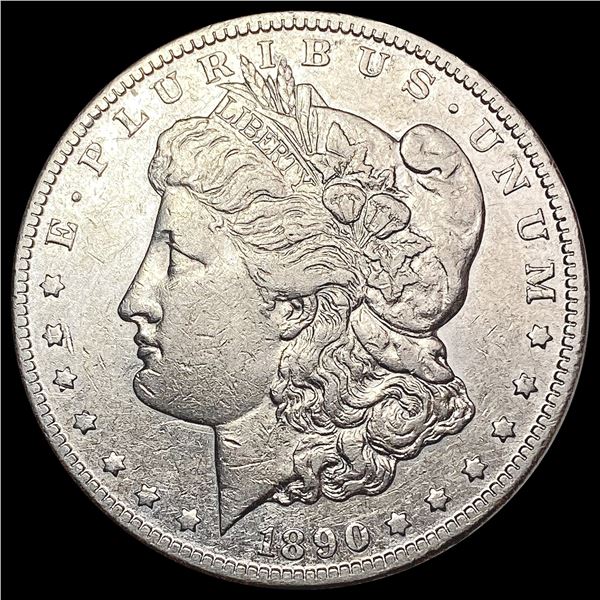 1890-CC Morgan Silver Dollar CLOSELY UNCIRCULATED