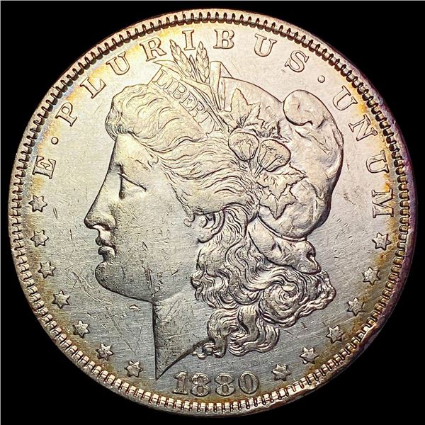 1880 Morgan Silver Dollar CLOSELY UNCIRCULATED