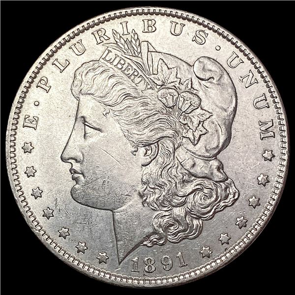 1891-S Morgan Silver Dollar UNCIRCULATED