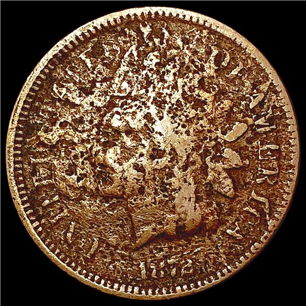 1872 Indian Head Cent NICELY CIRCULATED