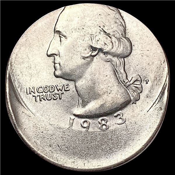 1983 Washington Quarter Mint Error HIGH GRADE