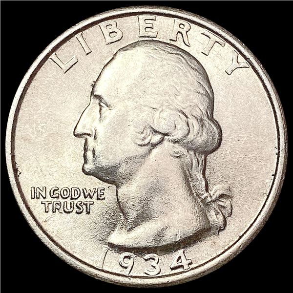 1934 Washington Silver Quarter UNCIRCULATED