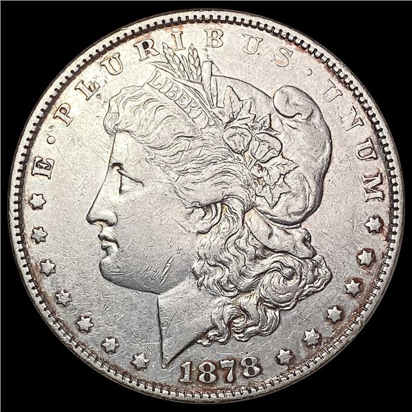1878 Morgan Silver Dollar NEARLY UNCIRCULATED