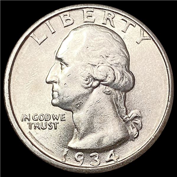 1934 Washington Silver Quarter UNCIRCULATED