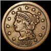 1849 Braided Hair Large Cent NEARLY UNCIRCULATED