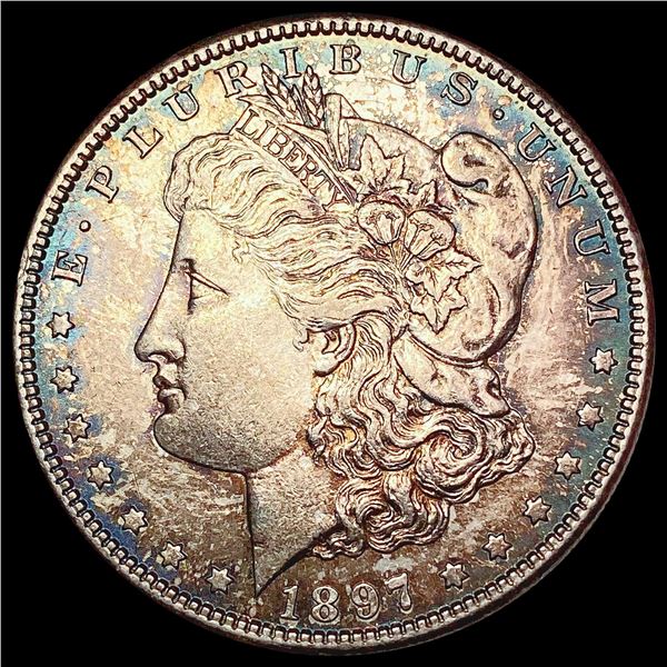 1897-S Morgan Silver Dollar CLOSELY UNCIRCULATED