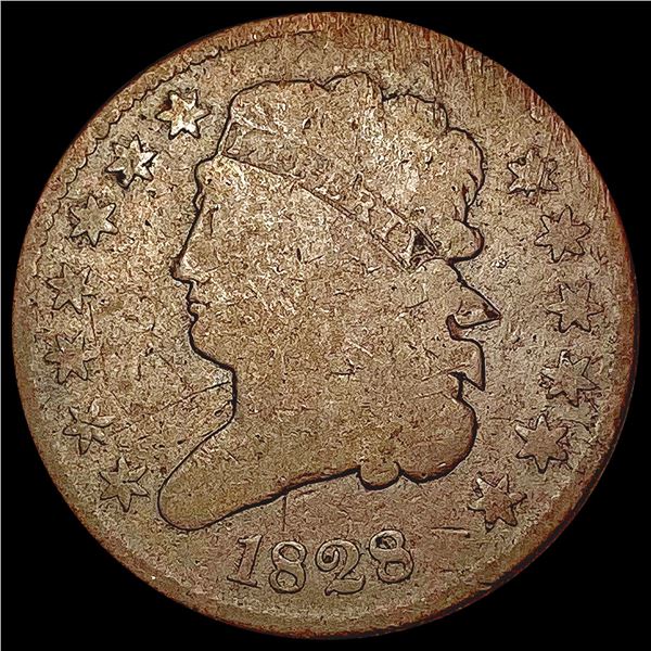 1828 Classic Head Half Cent NICELY CIRCULATED