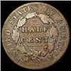 Image 2 : 1828 Classic Head Half Cent NICELY CIRCULATED