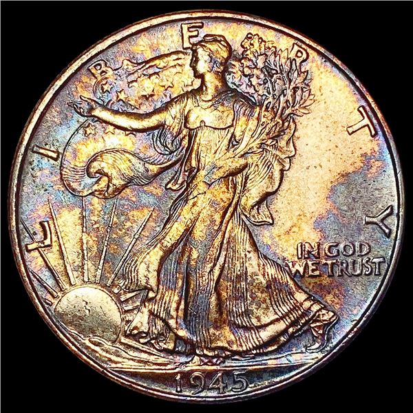 1945 Walking Liberty Half Dollar UNCIRCULATED