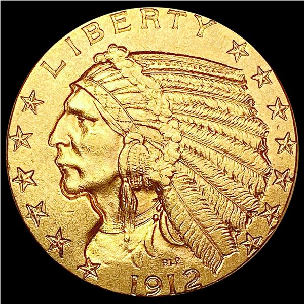 1912 $5 Gold Half Eagle UNCIRCULATED