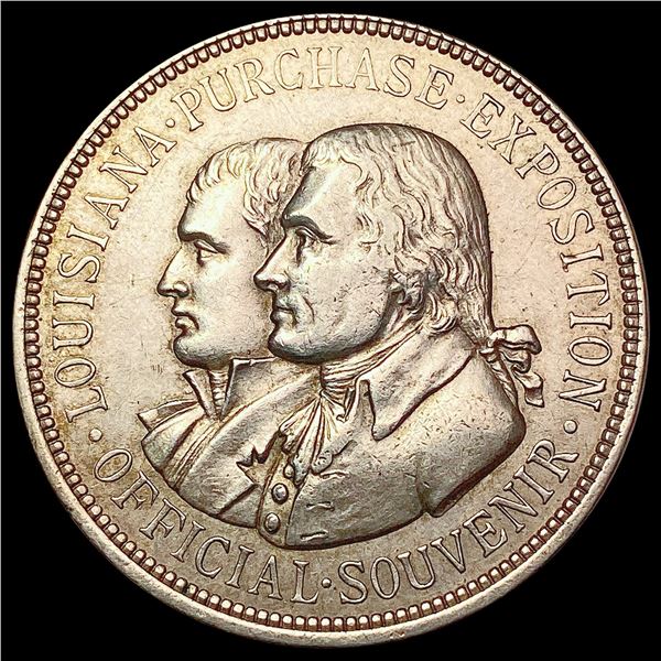 1904 Louisiana Purchase Expo So-Called Dollar Silver Souvenir