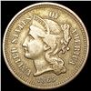 1865 Nickel Three Cent LIGHTLY CIRCULATED