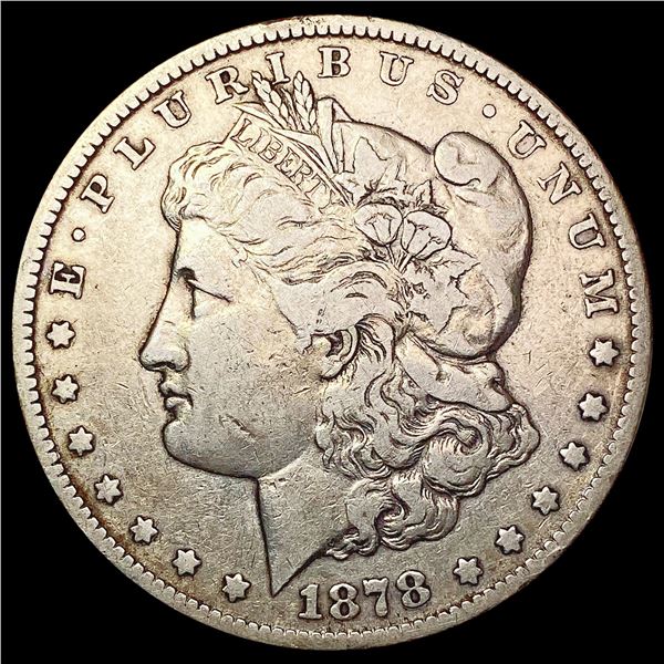 1878-CC Morgan Silver Dollar LIGHTLY CIRCULATED