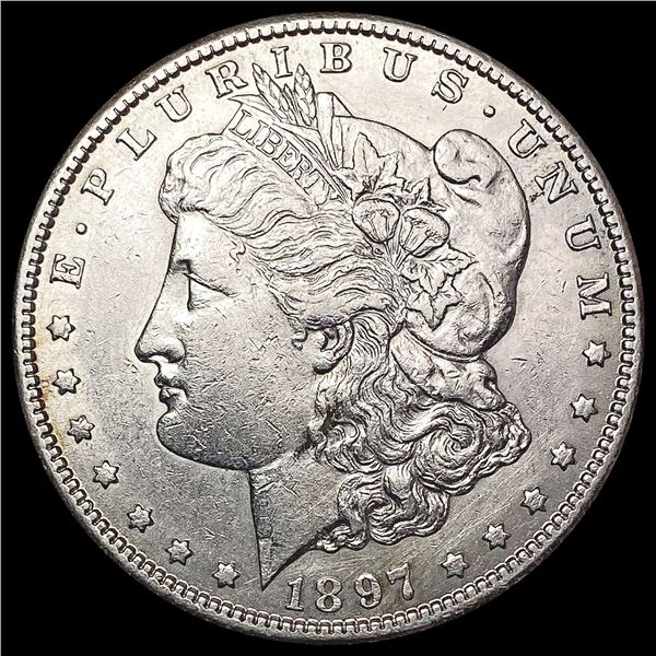 1897-S Morgan Silver Dollar UNCIRCULATED