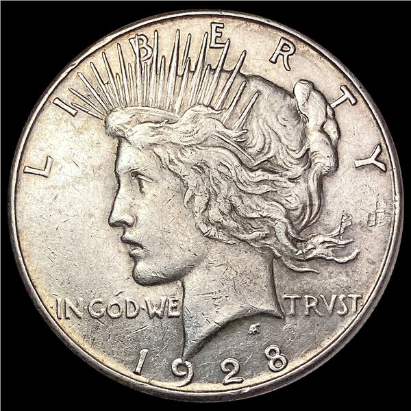 1928-S Silver Peace Dollar UNCIRCULATED