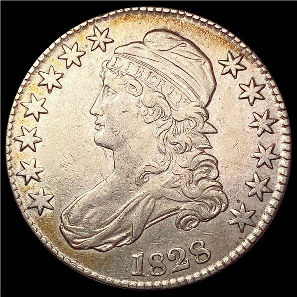 1828 Capped Bust Half Dollar CLOSELY UNCIRCULATED