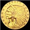 1929 $2.50 Gold Quarter Eagle CHOICE AU